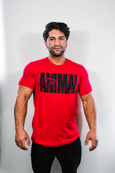 Universal - Animal T-Shirt “Iconic” Red